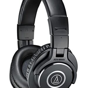 Audio-Technica ATH-M40x Professional Studio Monitor Headphones
